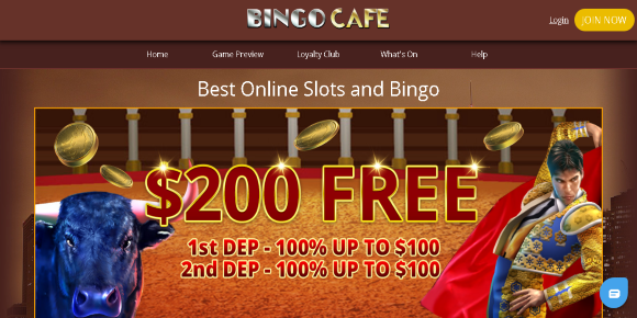 Bingo Café Screenshot