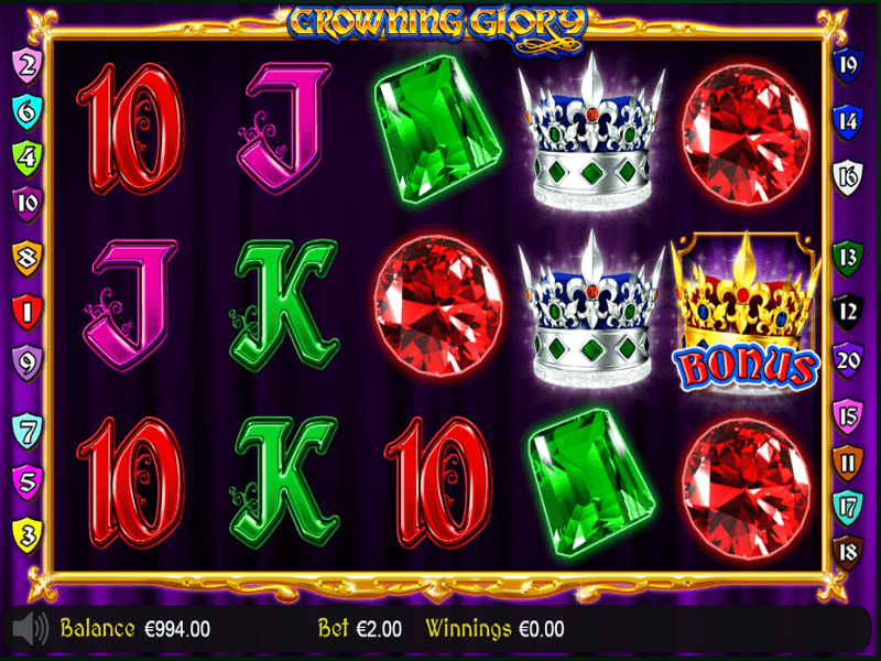 Crowning Glory Online Slots