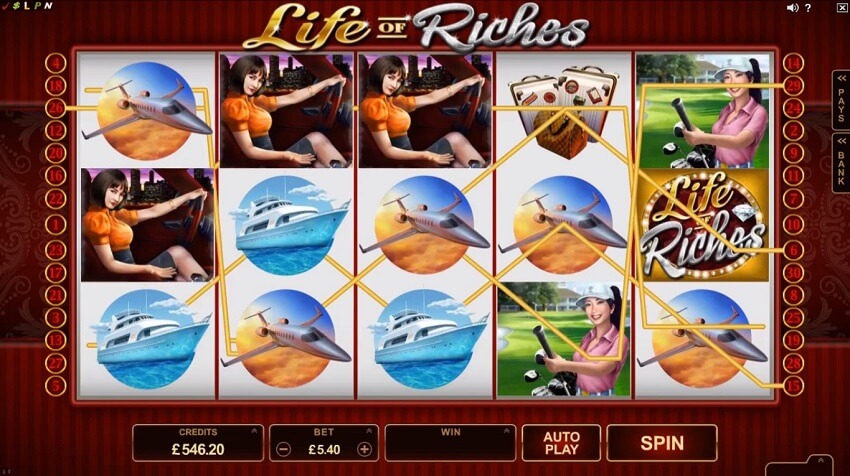 Life of Riches Online-Slots